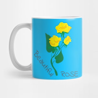 Golden rose Mug